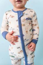 Load image into Gallery viewer, Baby Bamboo Sleeper - Little Racer

