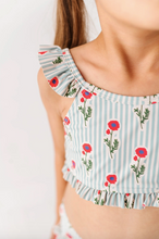 Load image into Gallery viewer, Two Piece Isla Swimsuit - Seaside Blooms

