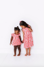 Load image into Gallery viewer, Harper Bow Tie Tank Dress - Cherry On Top
