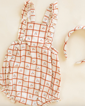 Load image into Gallery viewer, Chiara Romper - Cherry Check
