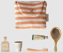 Load image into Gallery viewer, Toothbrush Set In Bag, Mouse - Coral Stripe
