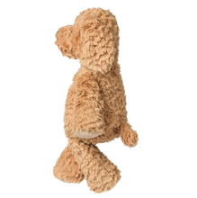 Load image into Gallery viewer, Brown plush dog toy on a white background

