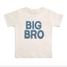 Load image into Gallery viewer, Big Bro Embroidered Patch Short Sleeve T-Shirt - Family Fun
