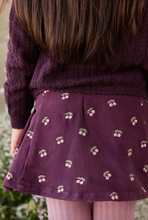 Load image into Gallery viewer, Beatrice Skirt - Cherry Fig
