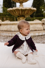 Load image into Gallery viewer, Maxine Knitted Cardigan - Blackcurrant
