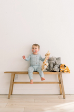 Load image into Gallery viewer, Print Long Sleeve Pajama Set - Spring Sky Animals
