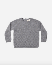 Load image into Gallery viewer, Knit Sweater - Heathered Slate
