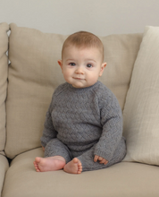Load image into Gallery viewer, Knit Sweater - Heathered Slate
