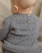 Load image into Gallery viewer, Knit Sweater - Heathered Slate

