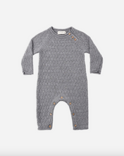 Load image into Gallery viewer, Cozy Heather Knit Jumpsuit - Heathered Slate
