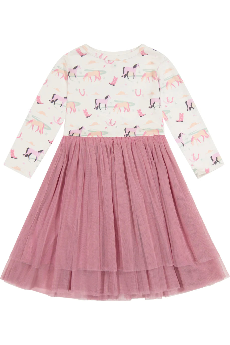 Kids Bamboo Tulle Dress - Cassidy