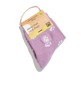 KIds Socks That Save Dogs