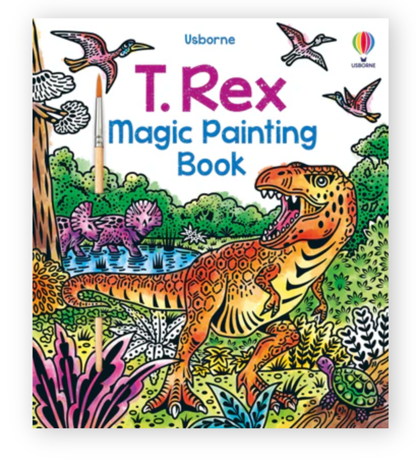 T. Rex Magic Painting Book