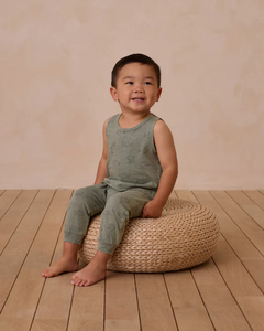 Tank + Slouch Pant Set - Sharks