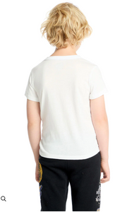 Rolling Stones - Psych Primal Engine Logo White T-Shirt