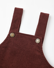 Load image into Gallery viewer, Cargo Overalls Burgandy
