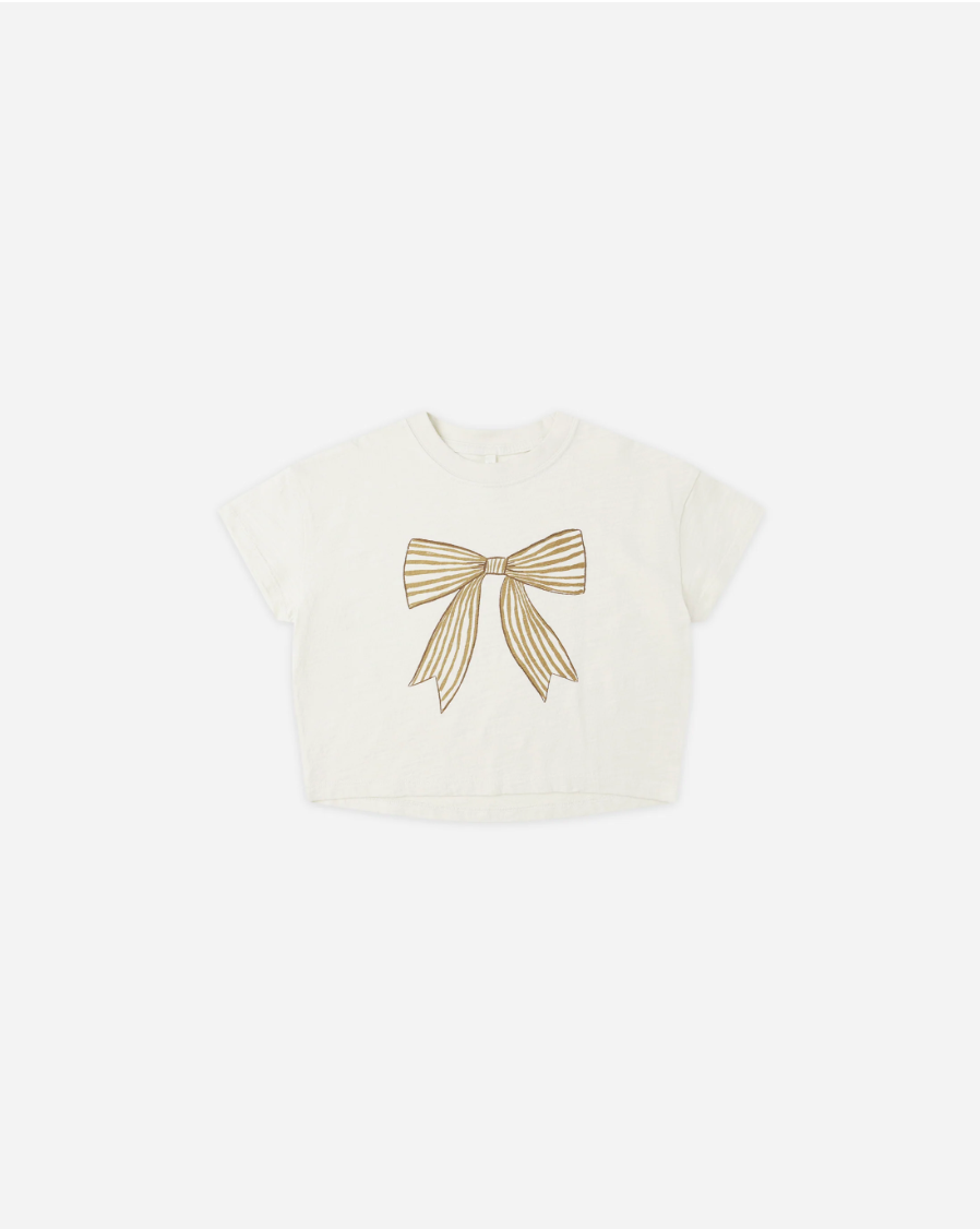 Boxy Tee Bow
