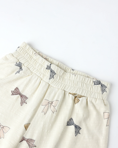 Wide Leg Pant Bows