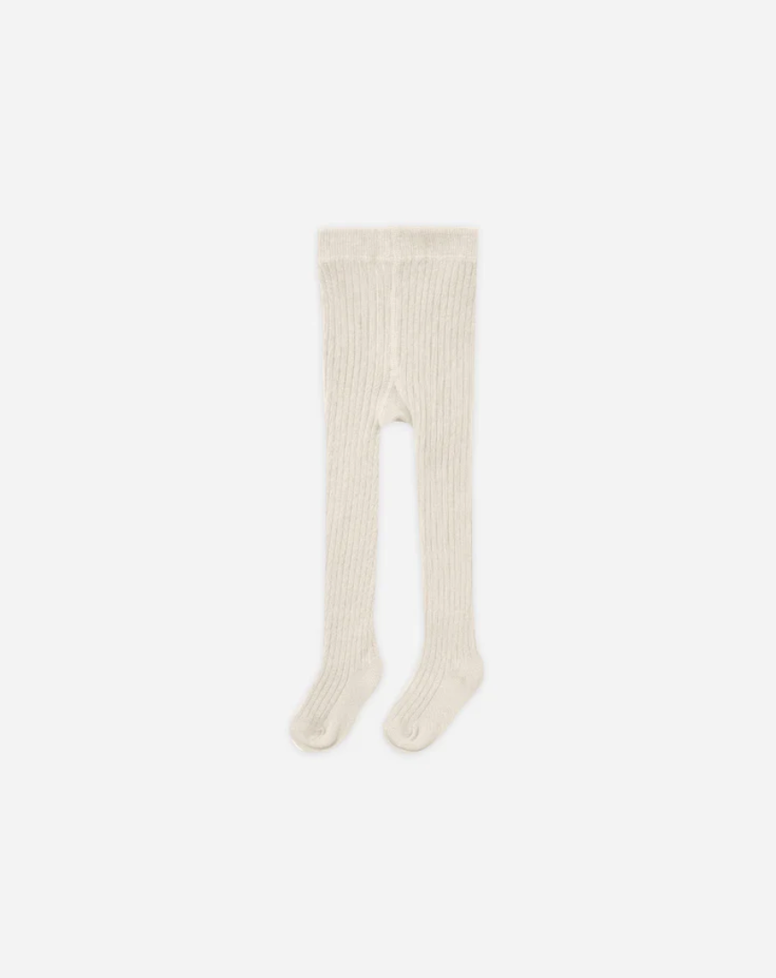 Ribbed Tights Natural