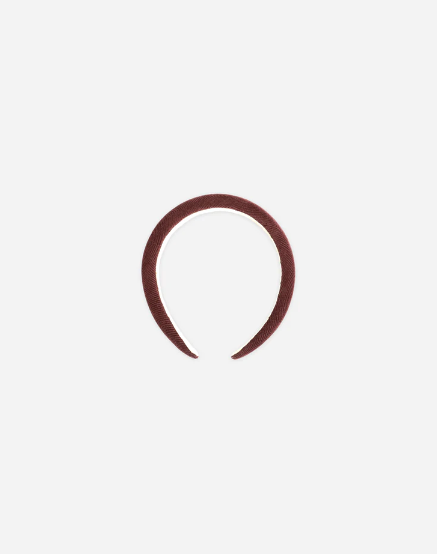 Padded Headband Burgundy