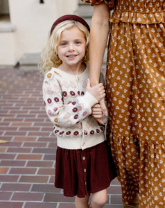 Padded Headband Burgundy