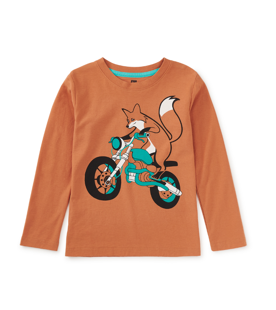 Motor Bike Fox Graphic Tee