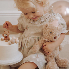 Load image into Gallery viewer, O/S Pink Birthday Bear In Gift Box
