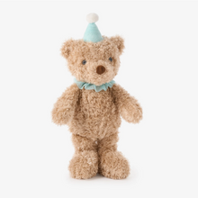 Load image into Gallery viewer, O/S Aqua Birthday Bear In Gift Box
