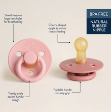 Load image into Gallery viewer, Itzy Soother Natural Rubber Paci Sets Blossom + Rosewood
