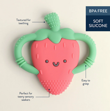 Load image into Gallery viewer, Strawberry Chew Crew Teether

