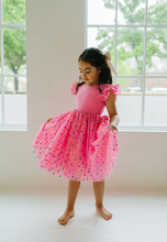 Load image into Gallery viewer, Olivia Dress In Pink Confetti
