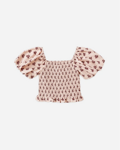 Trixie Top - Blush Fleur