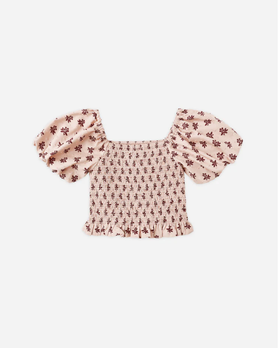 Trixie Top - Blush Fleur