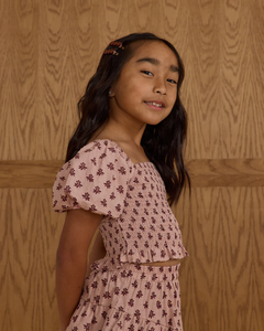 Trixie Top - Blush Fleur