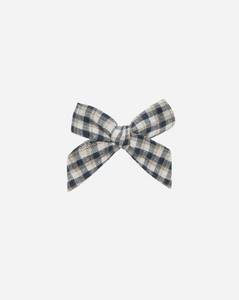 Bow - Navy Check