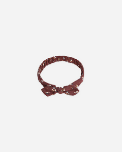 Baby Bow Headband - Harvest Berry