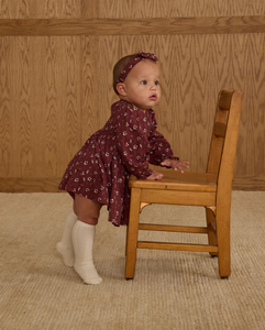 Baby Bow Headband - Harvest Berry