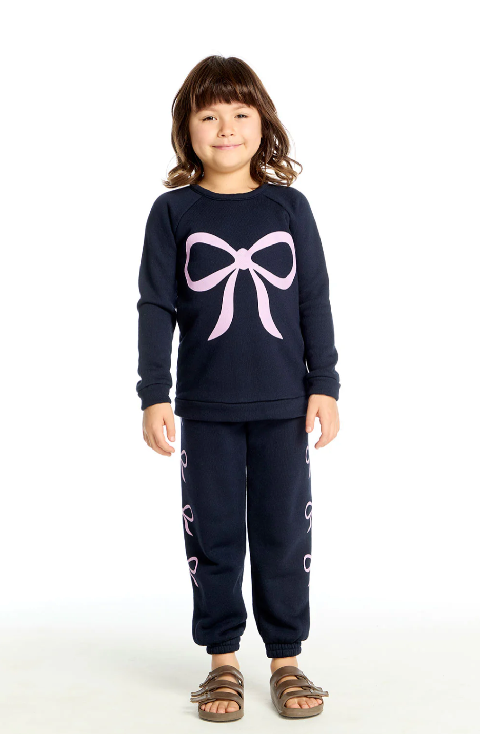 Shirred Easy Stormy Bows Sweatpant