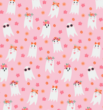Load image into Gallery viewer, Long Sleeve Leggy Romper In Floral Ghost
