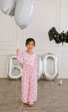 Load image into Gallery viewer, Long Sleeve Leggy Romper In Floral Ghost
