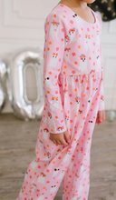 Load image into Gallery viewer, Long Sleeve Leggy Romper In Floral Ghost
