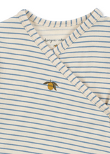 Load image into Gallery viewer, Basic Newborn Onesie Stripe Blue
