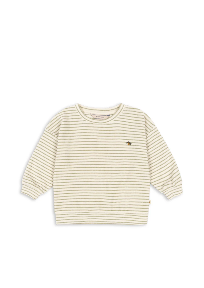 Itty Sweat Shirt - Tea Stripe