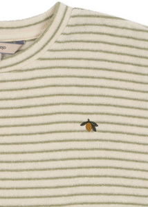 Itty Sweat Shirt - Tea Stripe