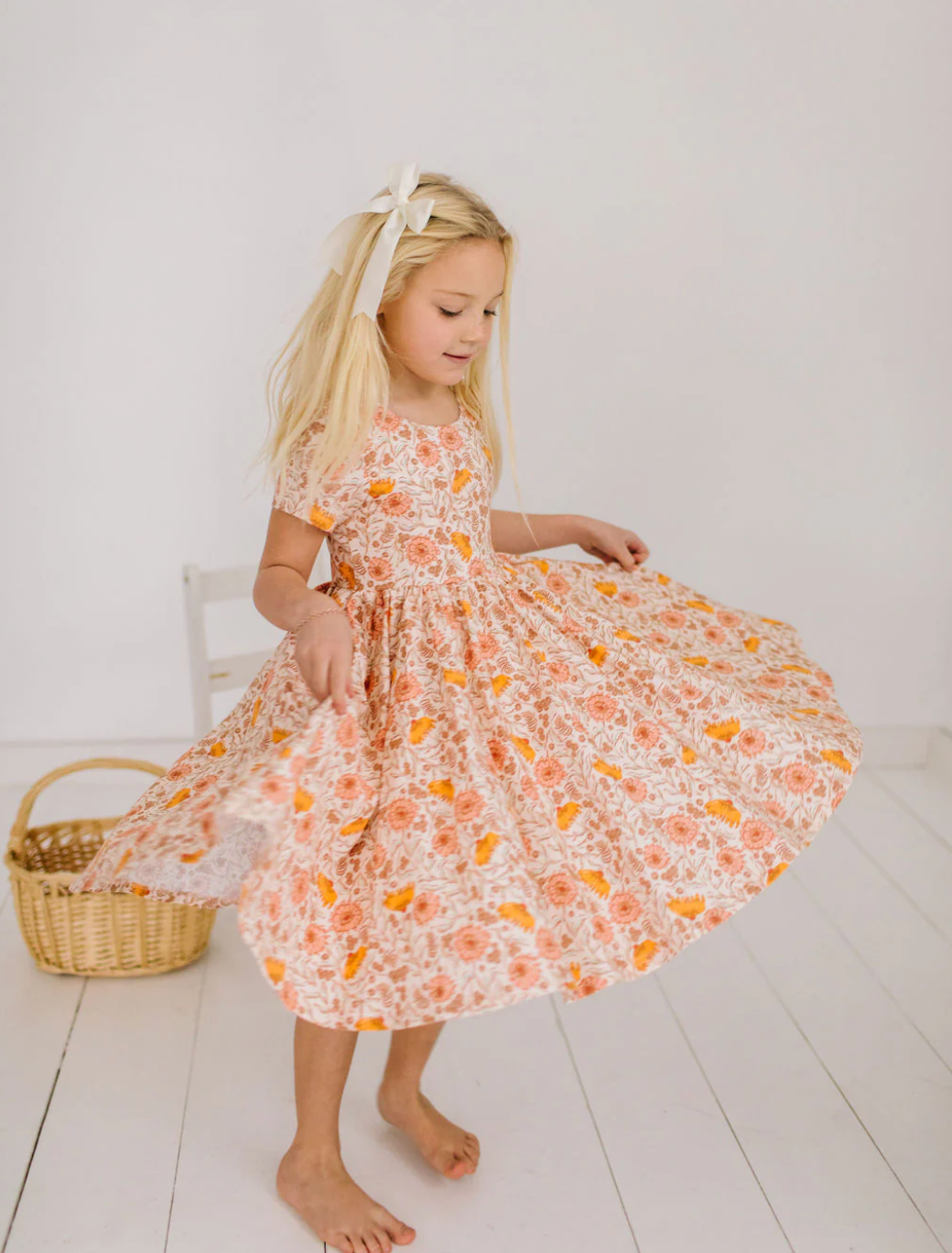 Classic Twirl Dress - Boho Floral