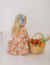 Load image into Gallery viewer, Long Sleeve Leggy Romper - Pumpkin Bouquet
