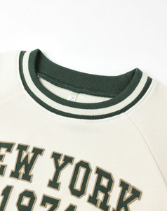 Oversized Raglan Sweatshirt - New York
