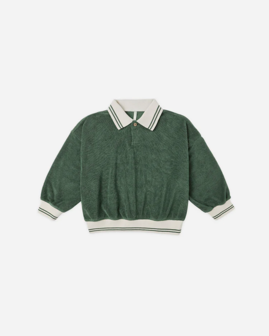 Collared Sweatshirt - Green