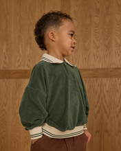 Load image into Gallery viewer, Collared Sweatshirt - Green
