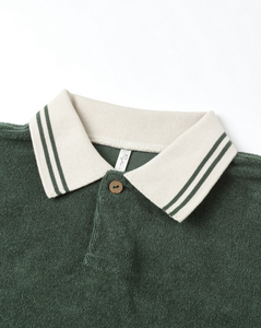 Collared Sweatshirt - Green